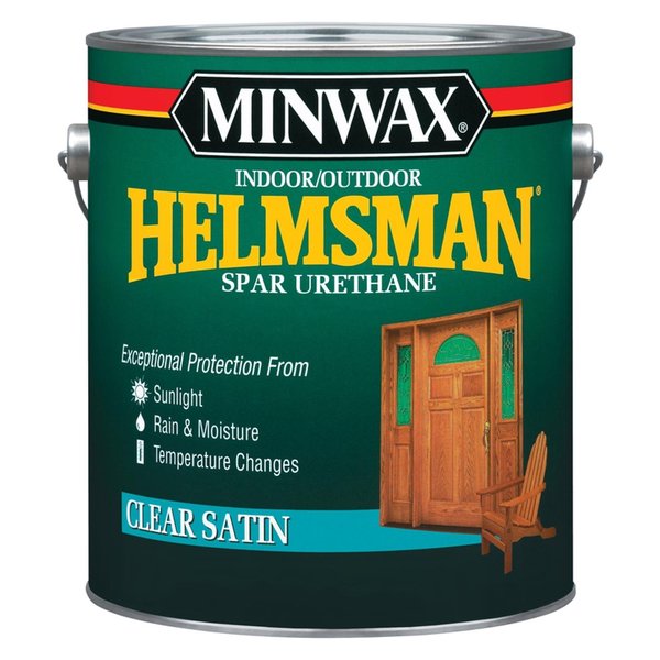 Helmsman Minwax  Satin Clear Oil-Based Spar Urethane 1 gal 13205000